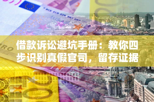 武汉借款诉讼避坑手册：教你四步识别真假官司，留存证据不踩雷