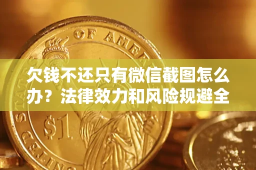 武汉欠钱不还只有微信截图怎么办？法律效力和风险规避全解析