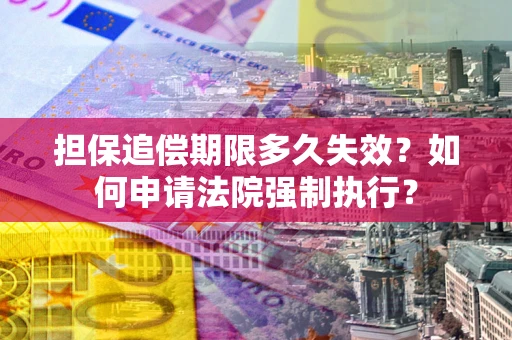 武汉担保追偿期限多久失效？如何申请法院强制执行？